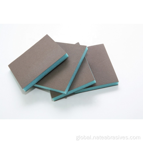 Aluminum Oxide Abrasive Cloth Blue Zirconium Corundum Abrasive Sponge Pads For Furniture Manufactory